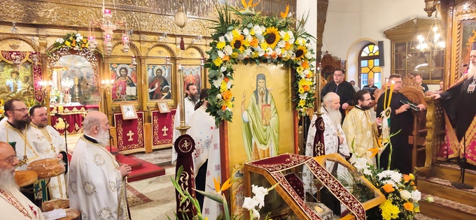 Φωτογραφία Με λαμπρότητα ο εορτασμός του Πολιούχου της Νάουσας Οσίου Θεοφάνους του Θαυματουργού